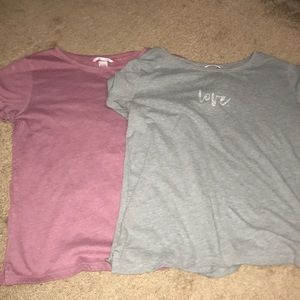 Two Victoria’s Secret T-shirts!